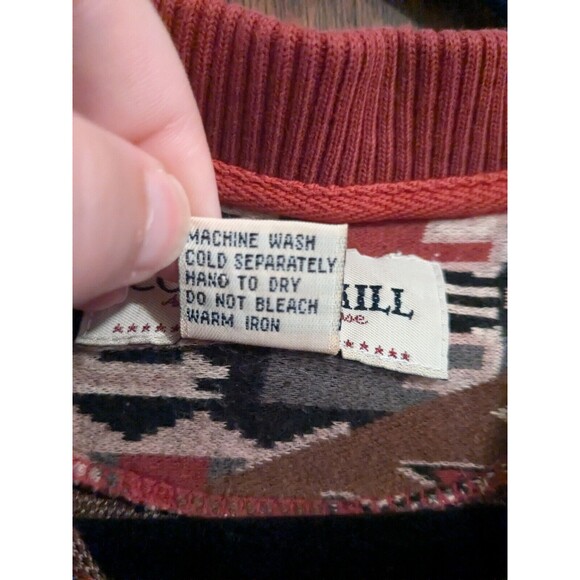 Cotton Mill Medium Aztec Sweater - Picture 6 of 6
